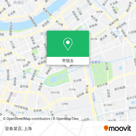 迎春菜店地图
