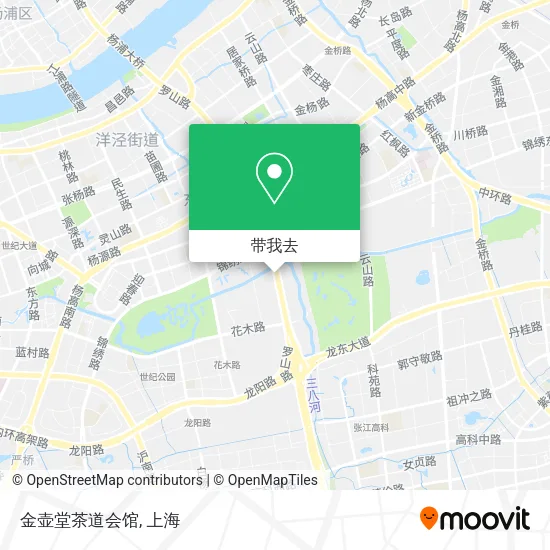 金壶堂茶道会馆地图