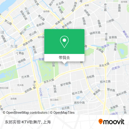 东郊宾馆-KTV歌舞厅地图