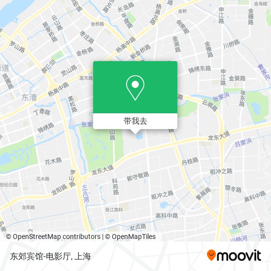 东郊宾馆-电影厅地图