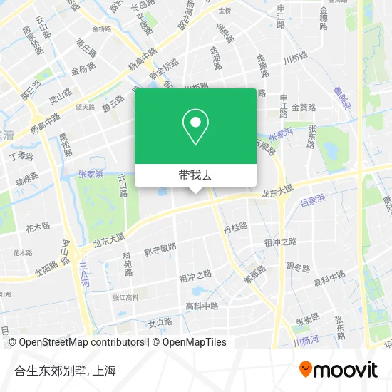 合生东郊别墅地图
