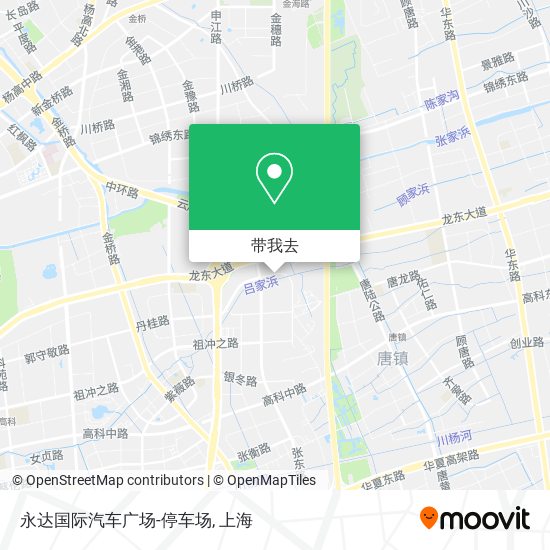 永达国际汽车广场-停车场地图
