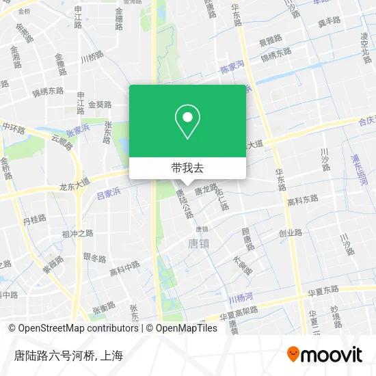 唐陆路六号河桥地图