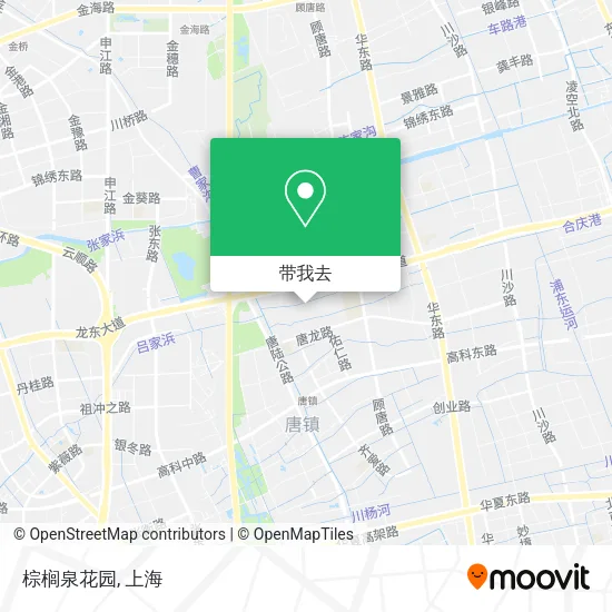 棕榈泉花园地图