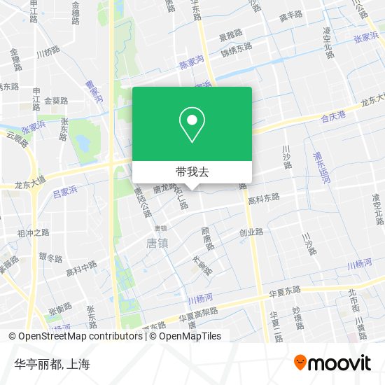 华亭丽都地图