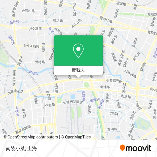 南陵小菜地图