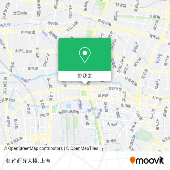 虹许商务大楼地图