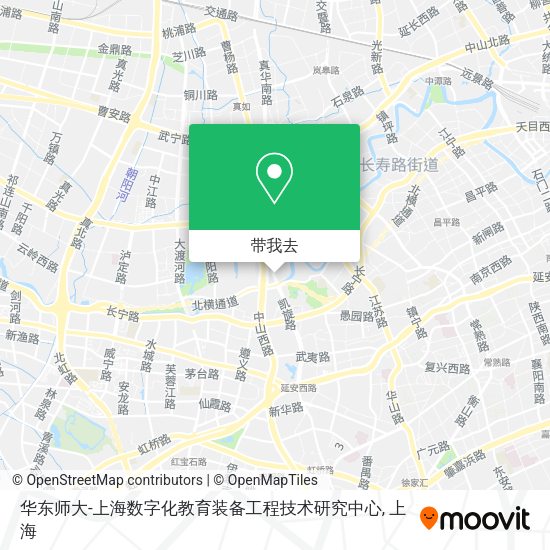 华东师大-上海数字化教育装备工程技术研究中心地图