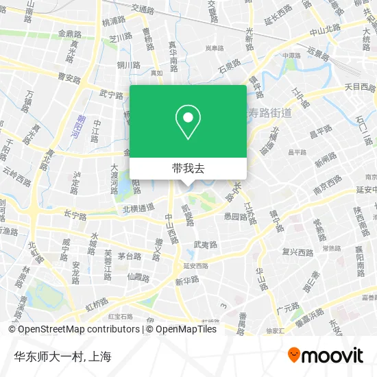 华东师大一村地图