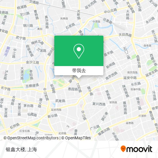 银鑫大楼地图