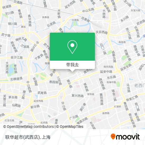 联华超市(武西店)地图