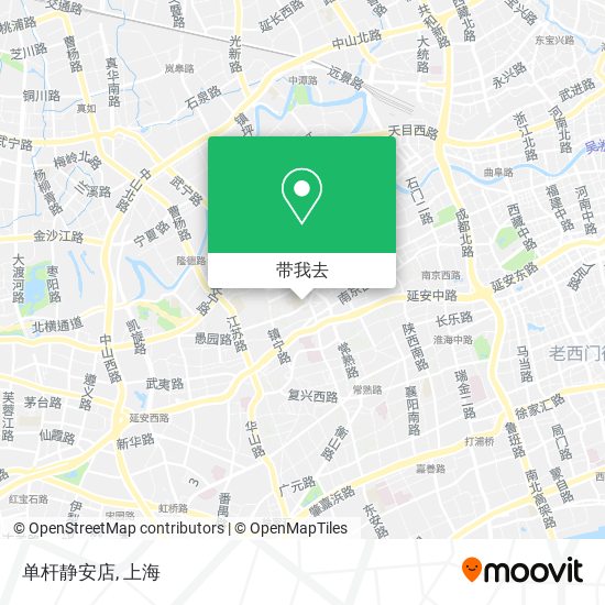 单杆静安店地图