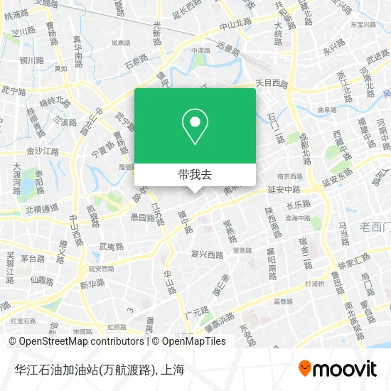 华江石油加油站(万航渡路)地图