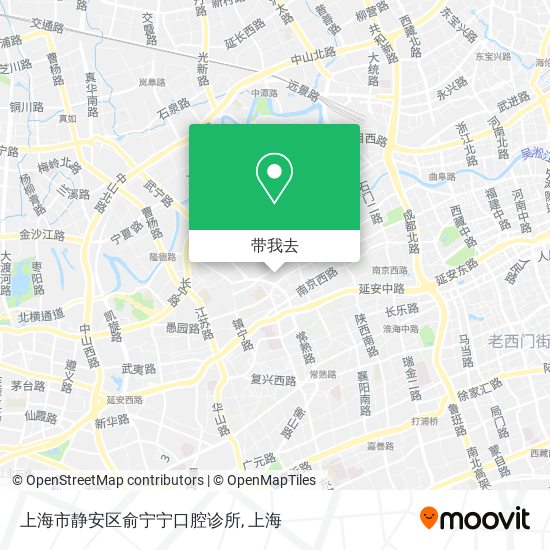 上海市静安区俞宁宁口腔诊所地图