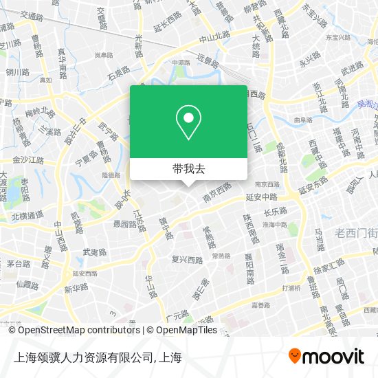 上海颂骥人力资源有限公司地图
