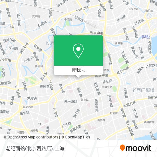 老纪面馆(北京西路店)地图