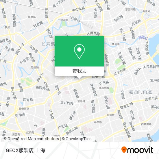 GEOX服装店地图