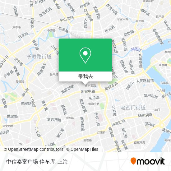 中信泰富广场-停车库地图