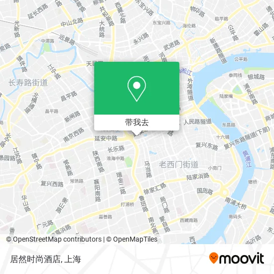 居然时尚酒店地图