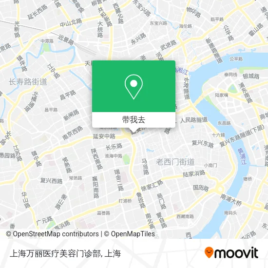 上海万丽医疗美容门诊部地图