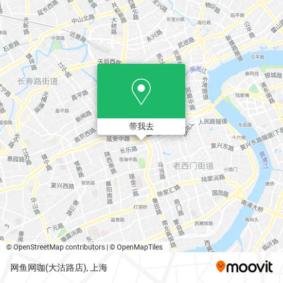 网鱼网咖(大沽路店)地图