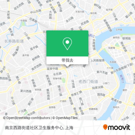 南京西路街道社区卫生服务中心地图