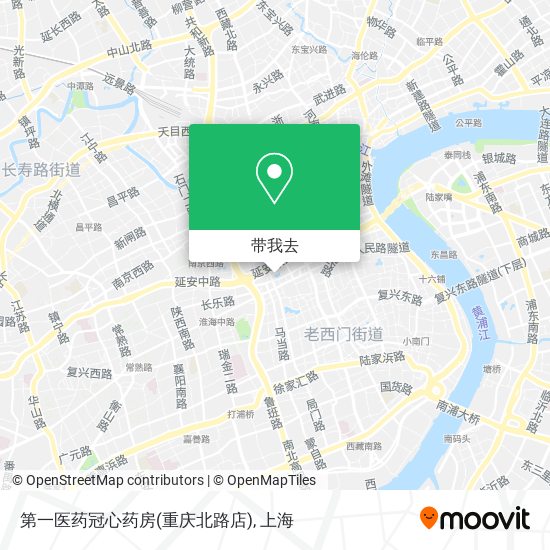 第一医药冠心药房(重庆北路店)地图