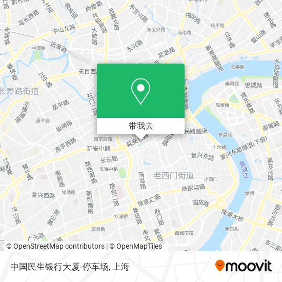 中国民生银行大厦-停车场地图