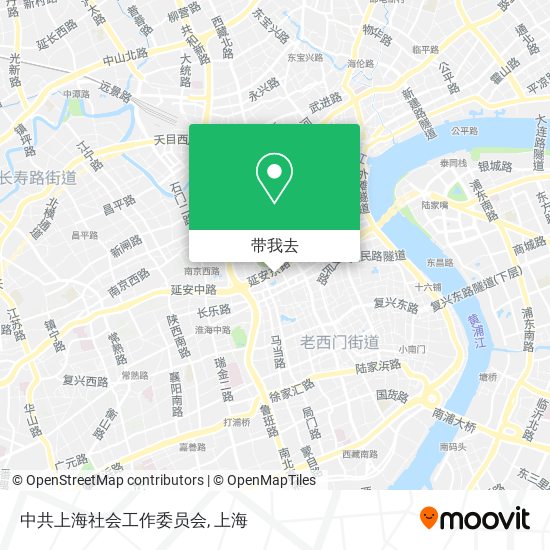 中共上海社会工作委员会地图