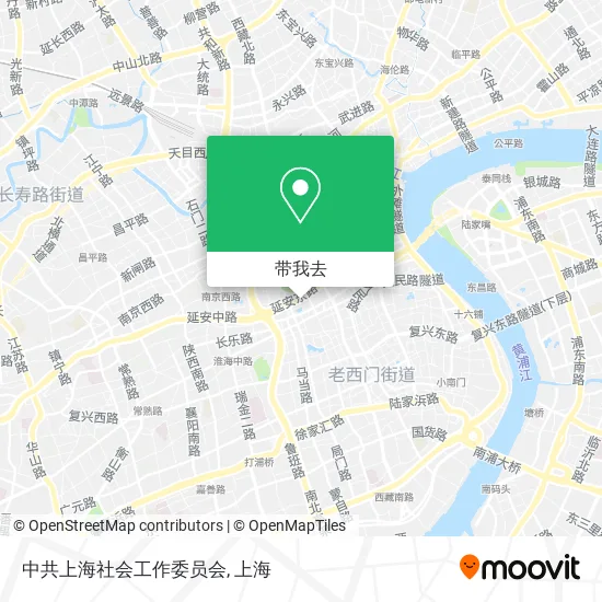 中共上海社会工作委员会地图