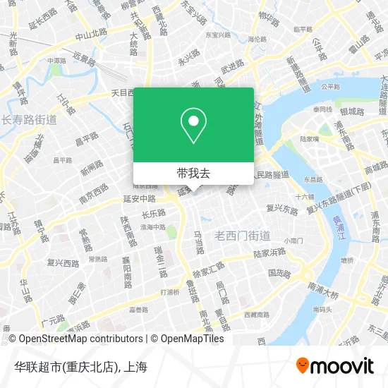 华联超市(重庆北店)地图