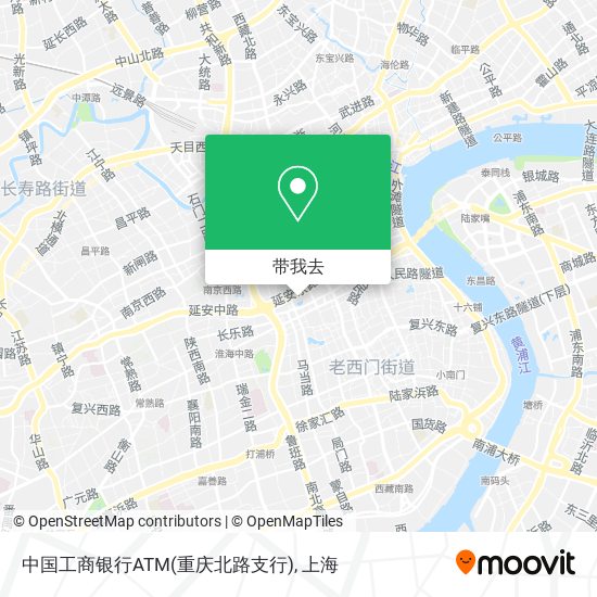 中国工商银行ATM(重庆北路支行)地图