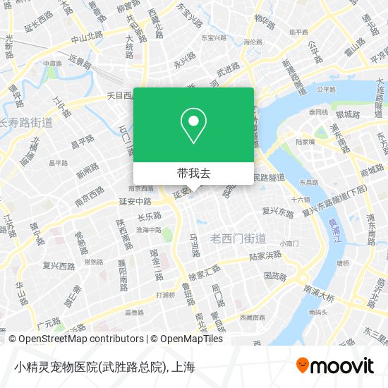 小精灵宠物医院(武胜路总院)地图