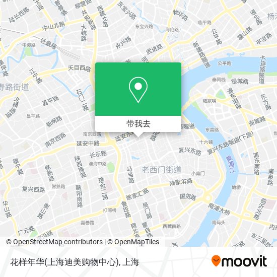 花样年华(上海迪美购物中心)地图