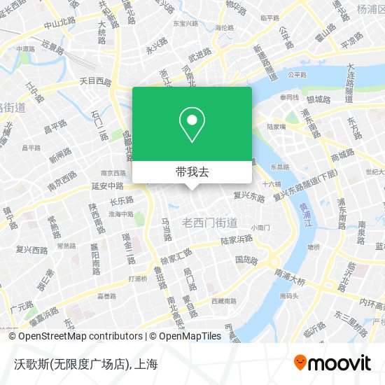 沃歌斯(无限度广场店)地图