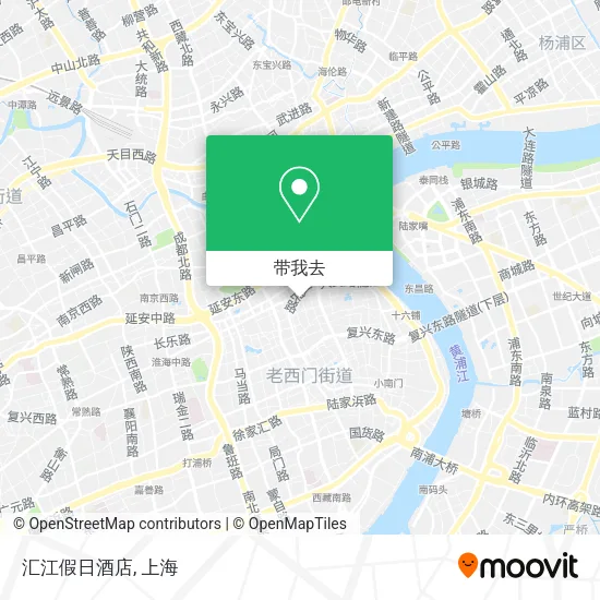 汇江假日酒店地图