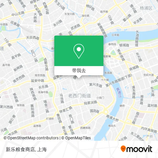 新乐粮食商店地图