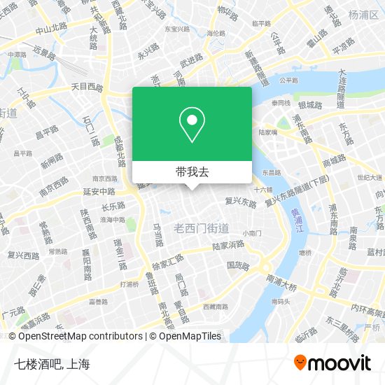 七楼酒吧地图
