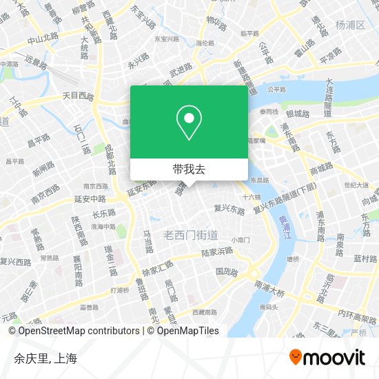 余庆里地图