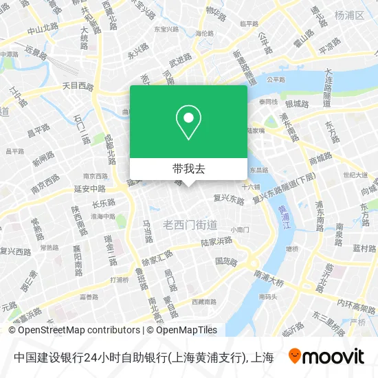 中国建设银行24小时自助银行(上海黄浦支行)地图