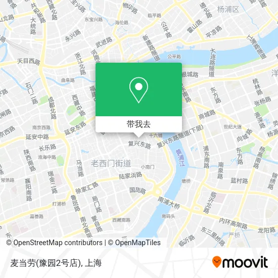 麦当劳(豫园2号店)地图