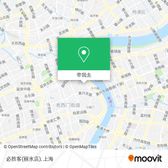 必胜客(丽水店)地图