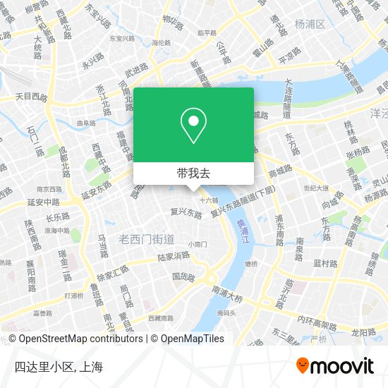 四达里小区地图