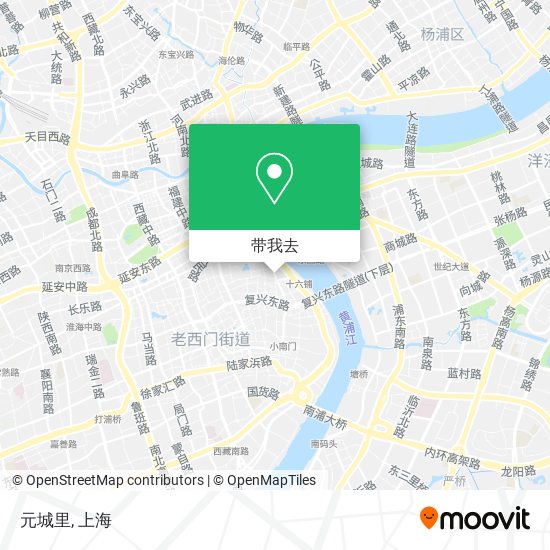 元城里地图