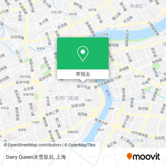 Dairy Queen冰雪皇后地图