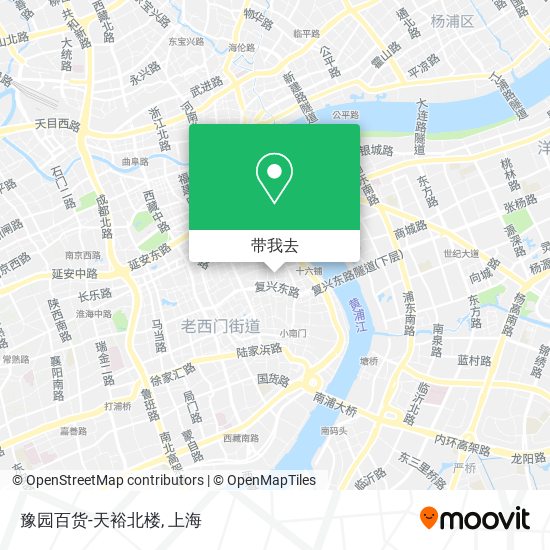 豫园百货-天裕北楼地图