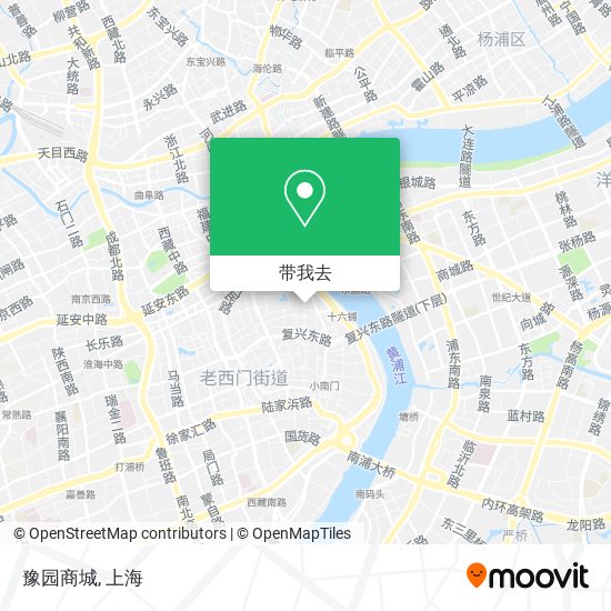 豫园商城地图