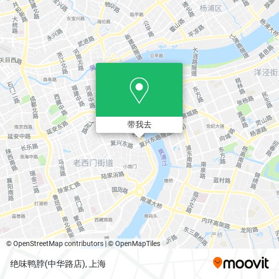 绝味鸭脖(中华路店)地图