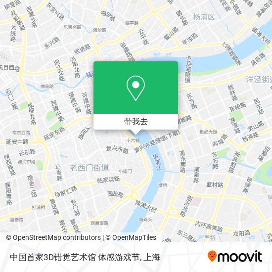 中国首家3D错觉艺术馆 体感游戏节地图