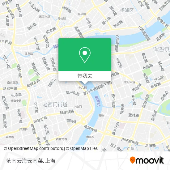 沧南云海云南菜地图